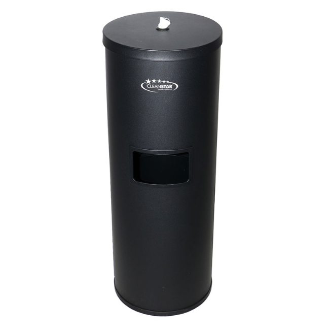 Freestanding Dispenser with Bin for Antibacterial Surface Gym Wipes
