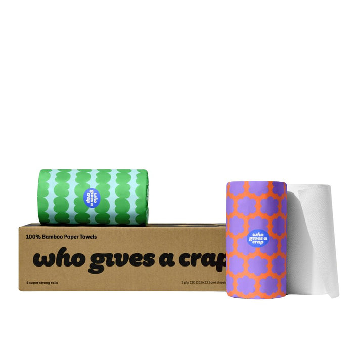 Who Gives a Crap 2 Ply Bamboo Blend Paper Towels