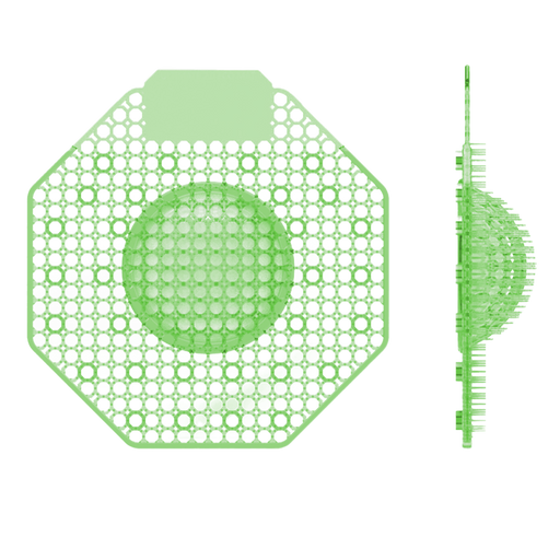     Ultimate-2.0-Bio-Enzymatic-Urinal-Screen-LightGreen