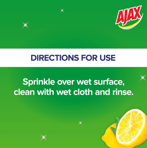 Ajax Powder Cleanser Lemon
