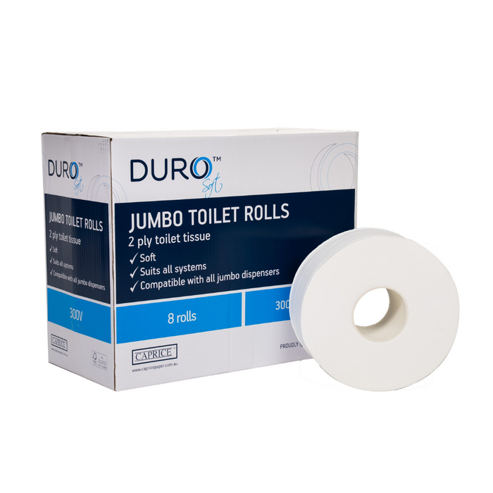 Duro 2ply Jumbo Toilet Paper Rolls