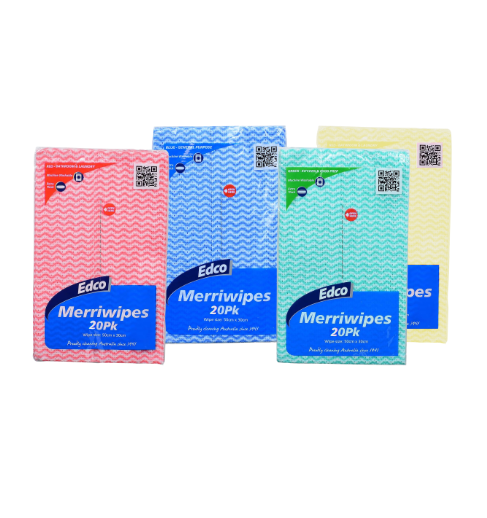 Merriwipe Heavy Duty Wipes Pack 20