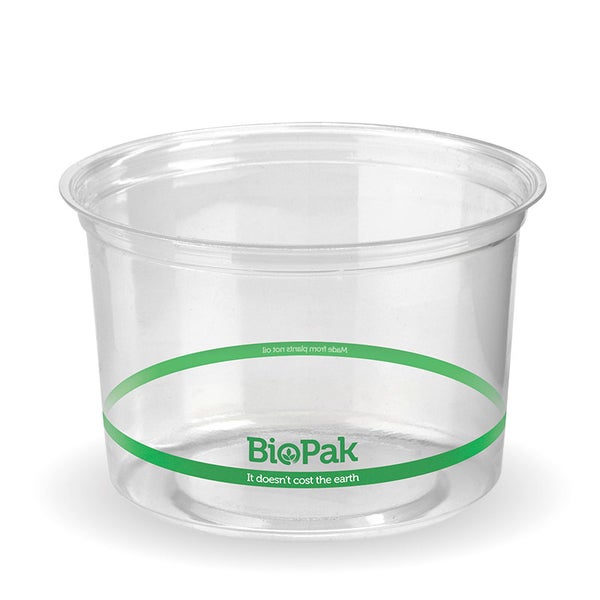500ml Clear BioBowl Deli Bowl