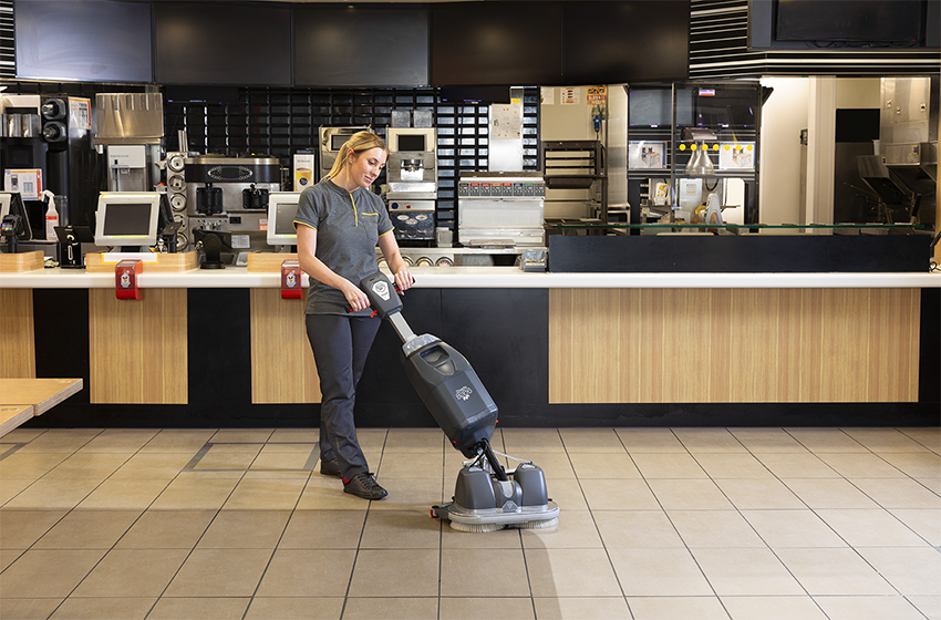 Compact NX Battery Scrubber Dryer