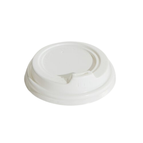 Pastel Sipper Coffee Cup Lids White 12oz