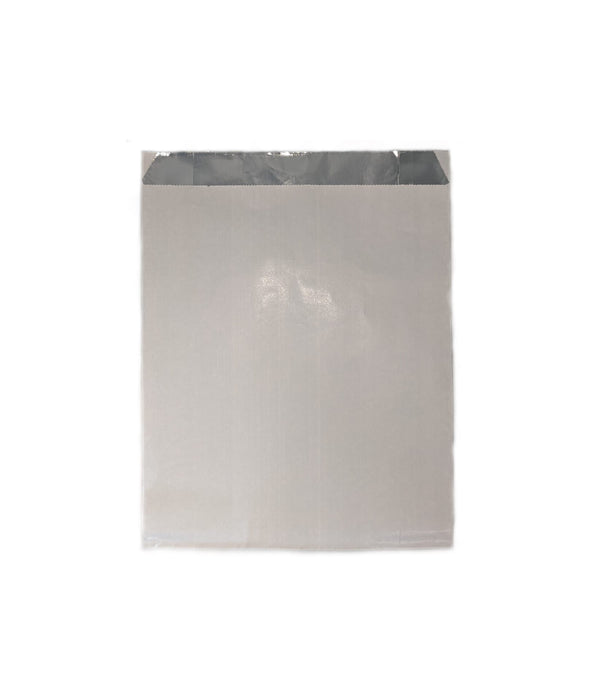 Plain White Small Foil Lined Chicken Bag