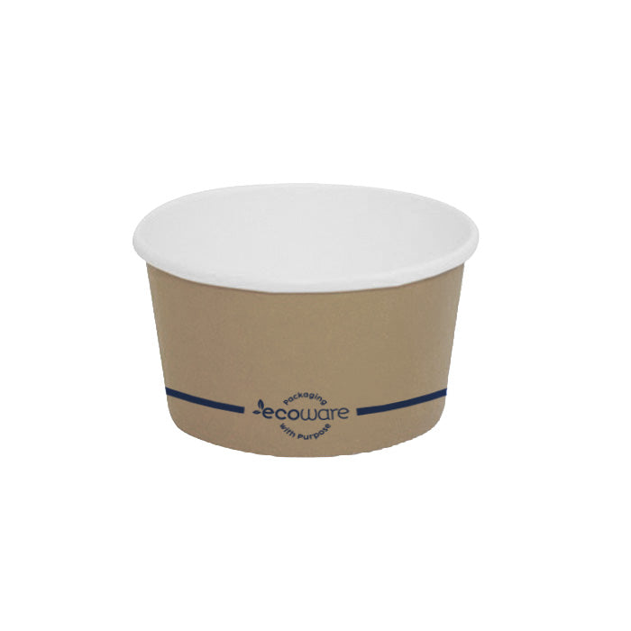 12oz PLA Coated Paper Bowl Kraft
