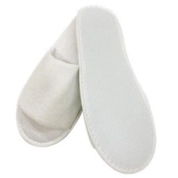 Hotel Terry Cotton Towel Slipper Open Toe (100)