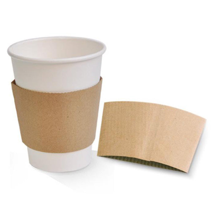 Kraft Coffee Cup Sleeve to Suit 12/16oz