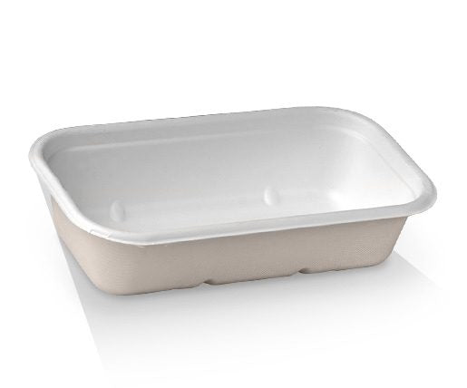 900ml Sugarcane Rectangle Container