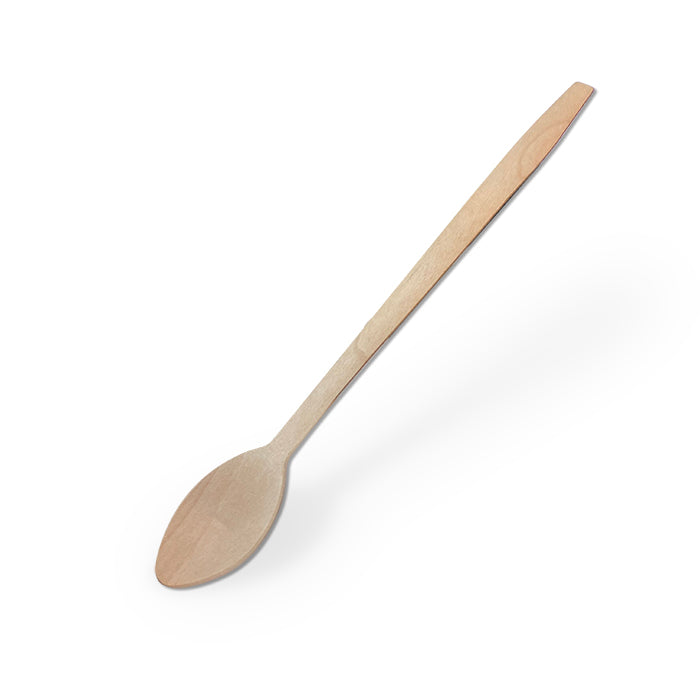 Greenmark Wooden Tall/ Long Tea Spoons 200mm