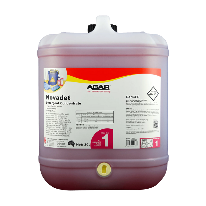 Agar Novadet Detergent Concentrate