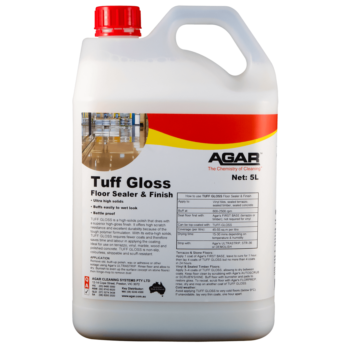 Tuff-Gloss Floor Sealer & Finish — The Cleaners Room