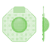     Ultimate-2.0-Bio-Enzymatic-Urinal-Screen-LightGreen