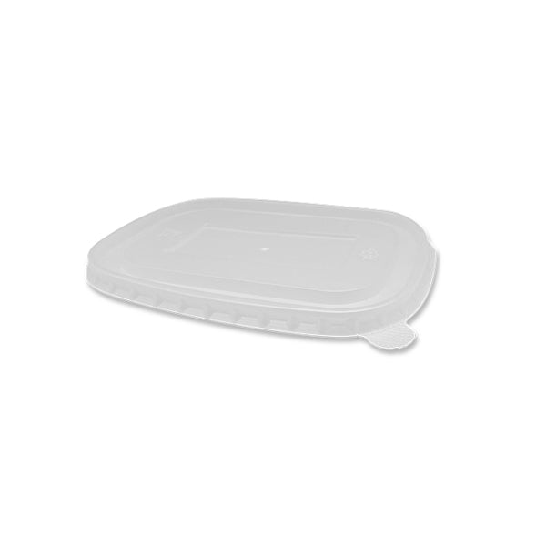 PP Lid for PLA Coated Kraft Rectangular Container