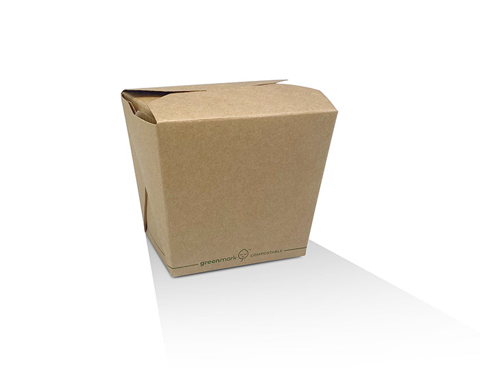 PLA Kraft Coated Noodle Box 16oz