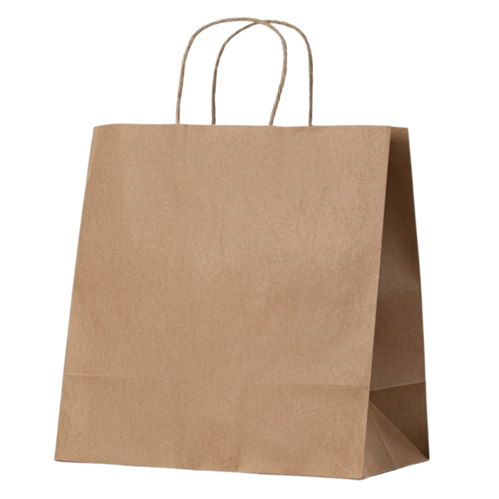 Medium Kraft Takeaway Uber Bags