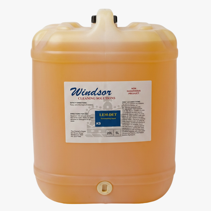 Windsor Lemdet Lemon Dish Liquid 20L