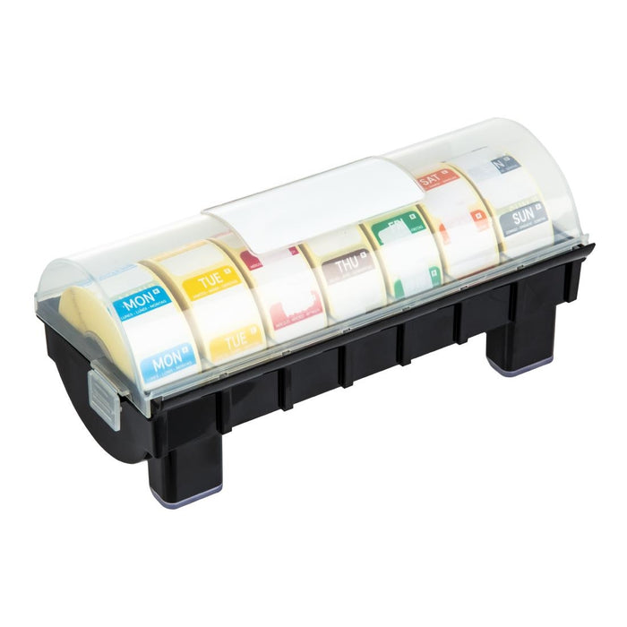 Removable Colour Coded Food Labels with 1" Dispenser