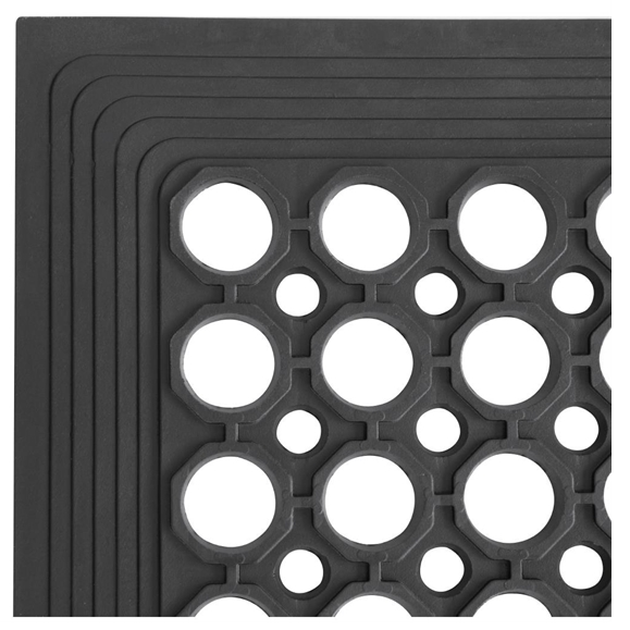 Rubber Anti-Fatigue Mat Black