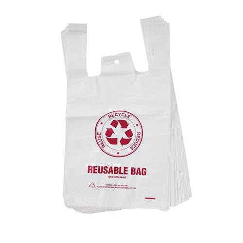 Large Reusable Singlet Bags