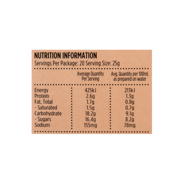 arkadia-drinking-chocolate-nutrition